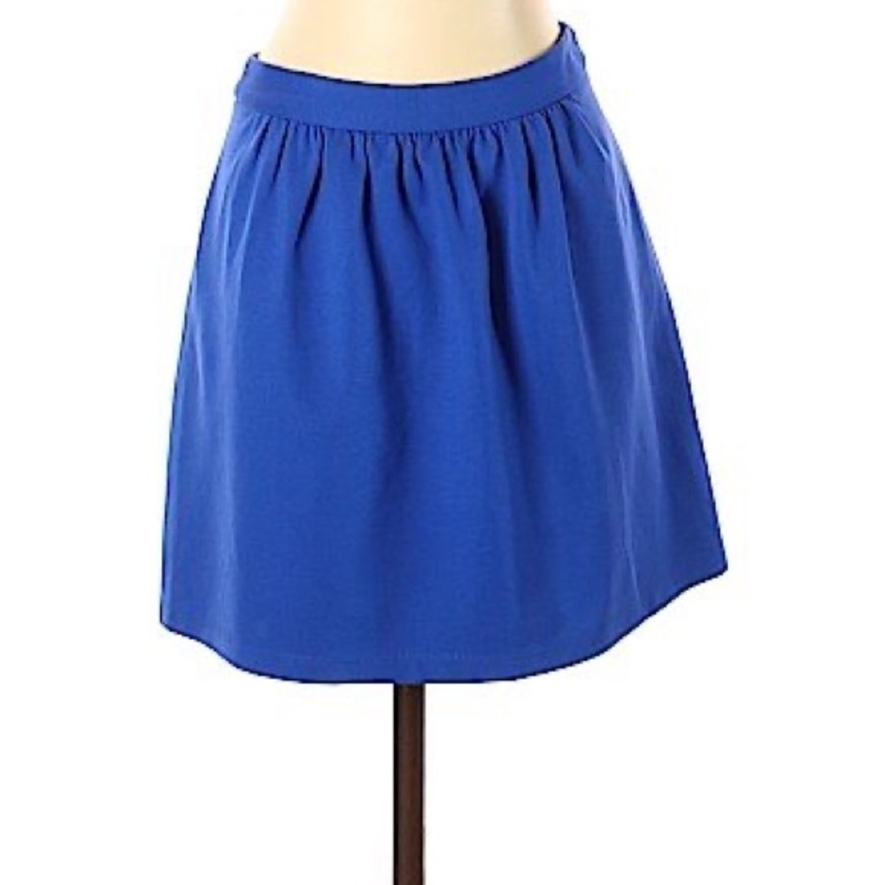 J. Crew Blue Skirt